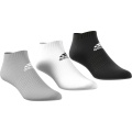 adidas Sport Socks Sneaker Cushion grey/white/black - 3 Pairs